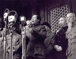 Proclamacion de la República Popular China por Mao Zedong en 1949